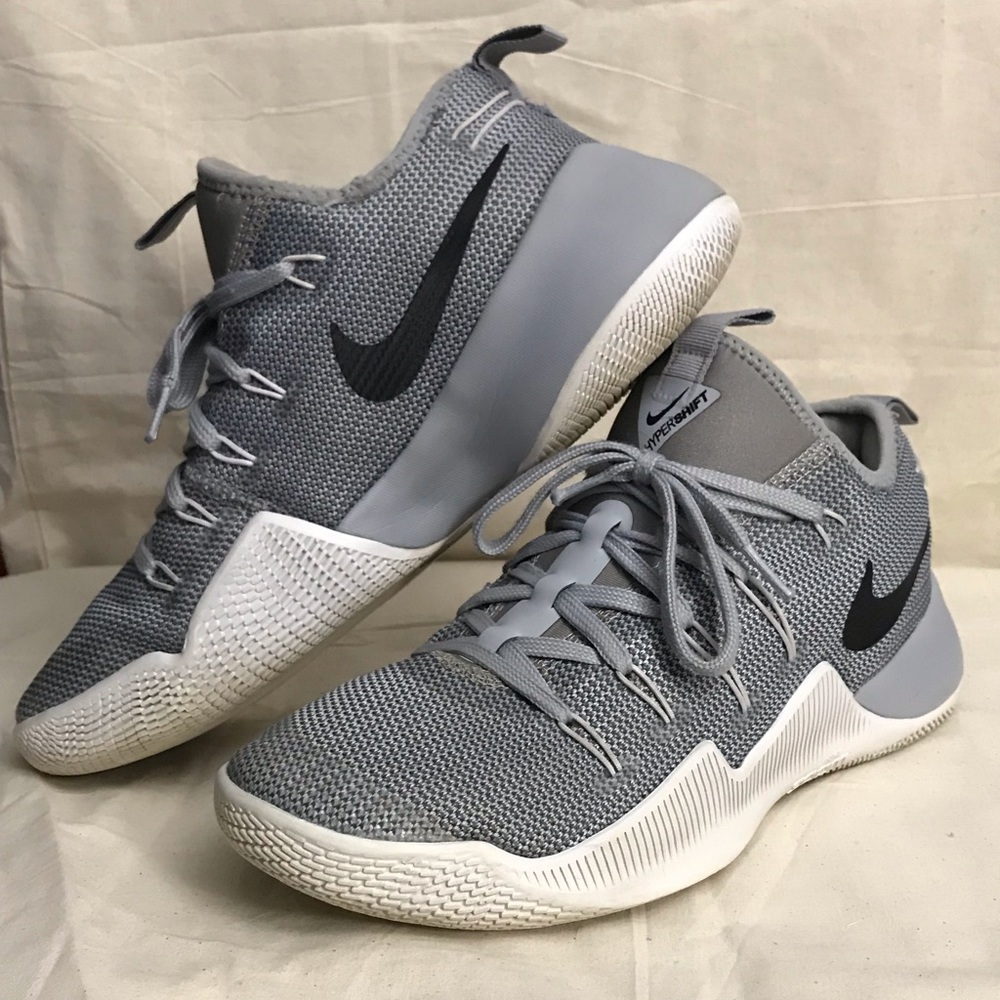 NIKE HYPERSHIFT TB HYPERDUNK SILVER GREY WHITE BLK